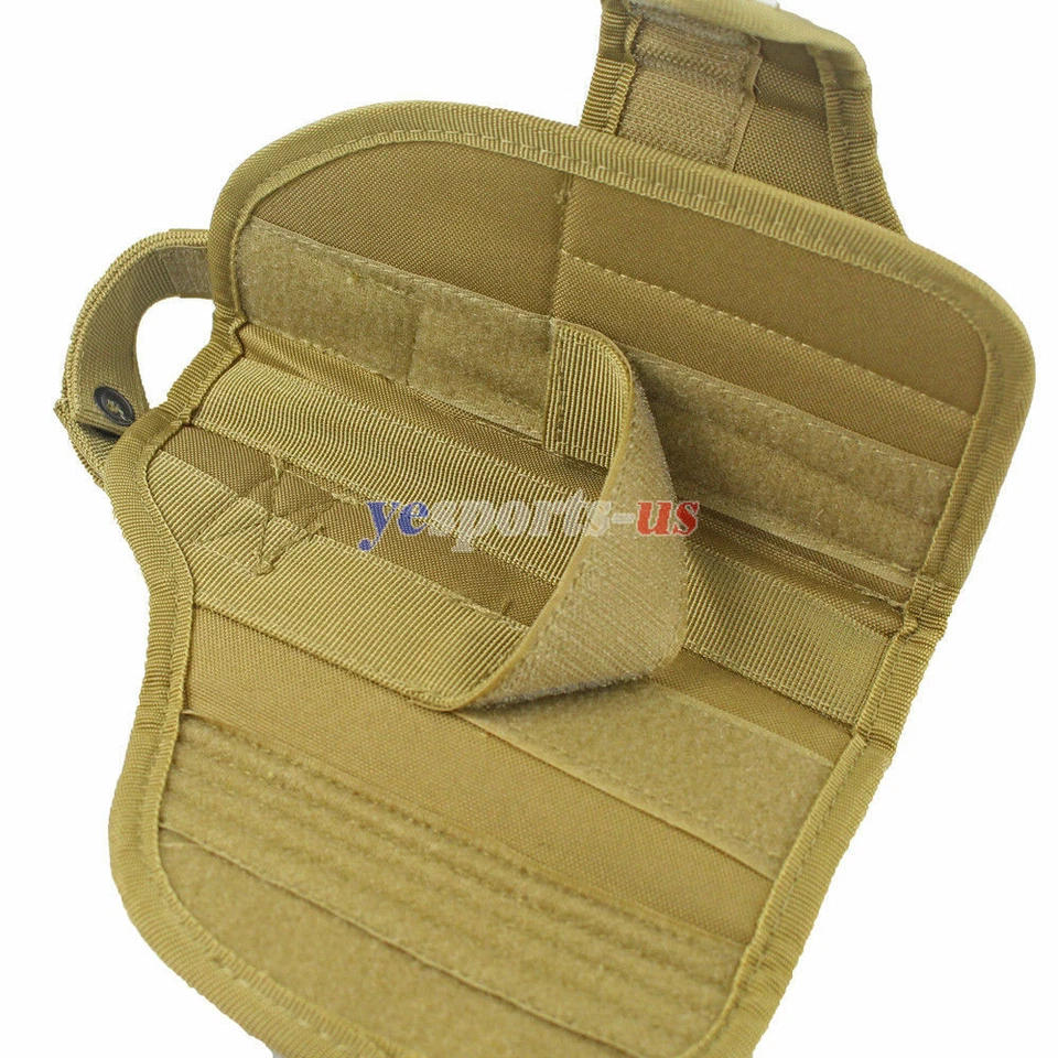 Funda para pistola ajustable para mano derecha Tactical Molle funda para pistola universal Foto 3 de 4