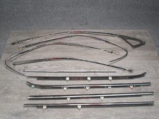 92-96 Toyota Cresta Jzx90 Door Window Chrome Weatherstrip Molding Set 92-96 Toyota Cresta Jzx90 Door Window Chrome Weatherstrip Molding Set