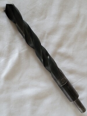 7/8'' x 10'' Taper Length 1/2'' Reduced Shank HSS 118° RH Cut .8750'' Precision USA 