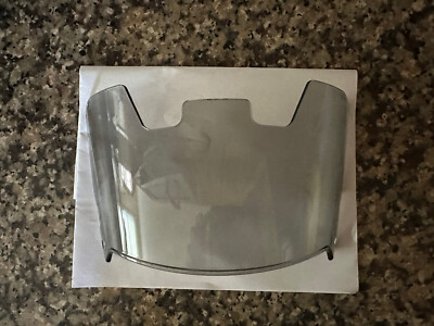 UNBRANDED Football Helmet Visor Eye Shield Smoke Gray Tint Adult VR-2