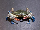 Yujin Takara Kaiyodo Retired Japan Exclusive Blue Swimming Crab Figure*No Paper