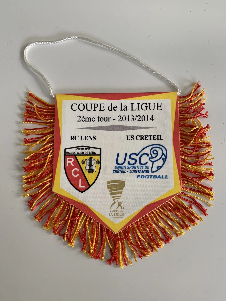 Fanion FC Tours / RC Lens - Coupe De France 1981 - Collector Foot Français