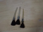 3 Bergeon 1302-2 Watchmakers Small Borax Dial Brush New Unused no Bag