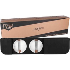 Fits 2009-2014 Ford F-150 Super Crew Cab Dual 12" Ported Subwoofer Enclosure