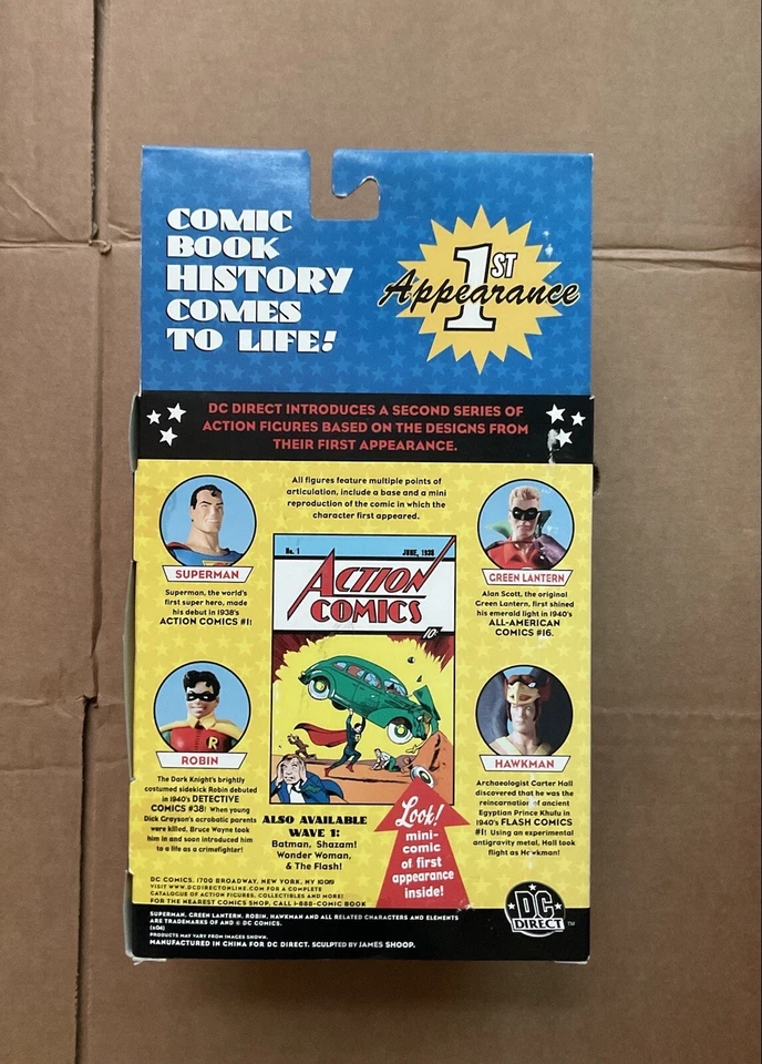 Superman First Appearance Dc Direct 2003 - Imagen 2 de 2