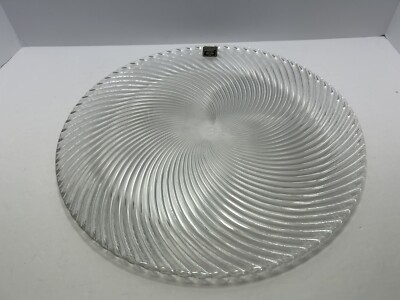 Riedel 14  Chrystal Platter # 4010 w/ Box