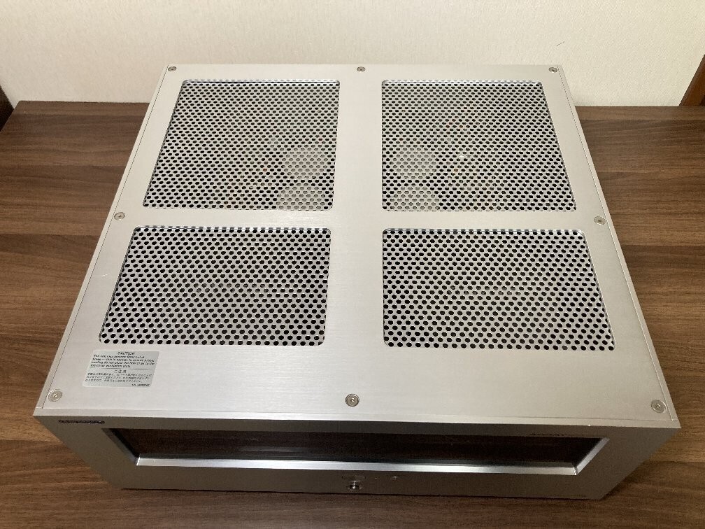 ONKYO Stereo Audio Power Amplifier M-5000R Silver With ONKYO Stereo Audio Power Amplifier M-5000R Silver With