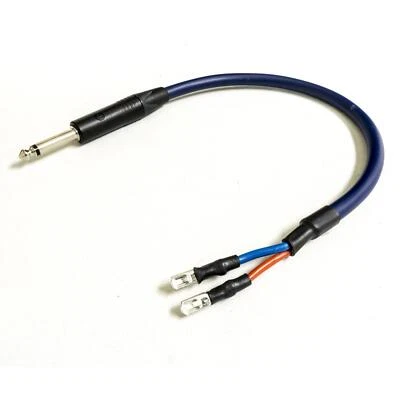 Guitar Head to Cab Cable. Jack to Spades Speaker Lead. Neutrik NP2X to Faston