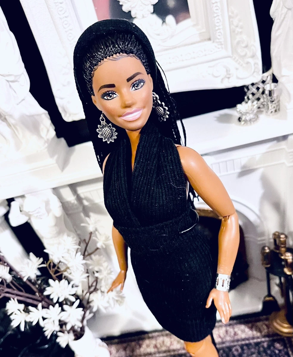 Black curvy cheap barbie doll