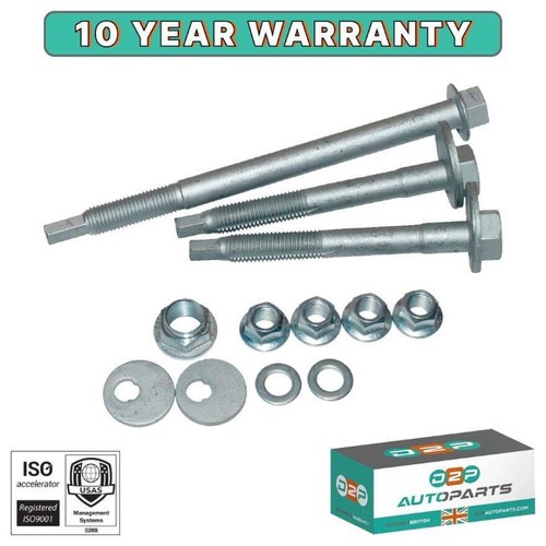 FRONT LOWER OUTER LEFT OR RIGHT FASTENING BOLT NUTS KIT FOR DISCOVERY MK3 & MK4 - Picture 6 of 10