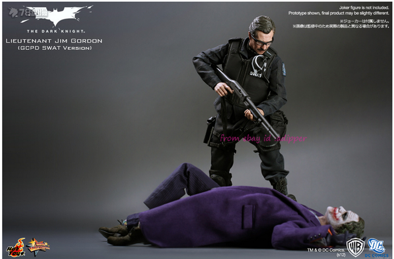 Hot Toys Lt. Jim Gordon S.W.A.T. Version Action Figure for sale