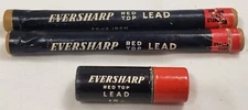 3 Vintage Eversharp Red Top, 1 3/8” &  4” Long Leads