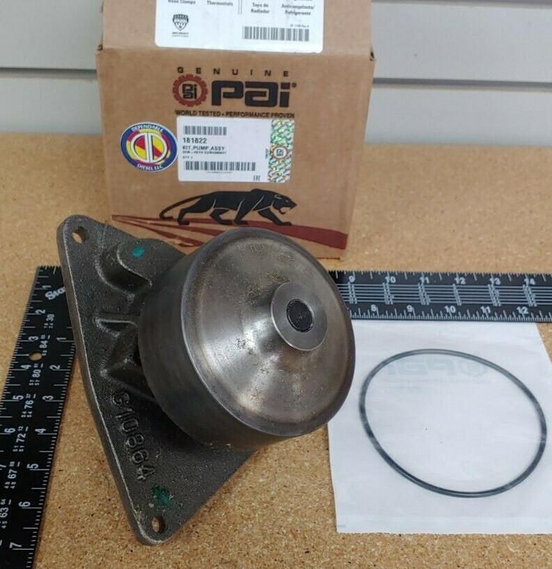 Water Pump for Cummins 6C ISC Encore. PAI# 181822 Ref