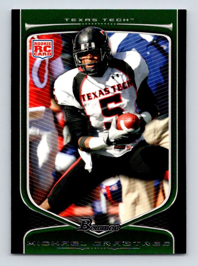 2009 Bowman Draft #114 Michael Crabtree RC/Rookie