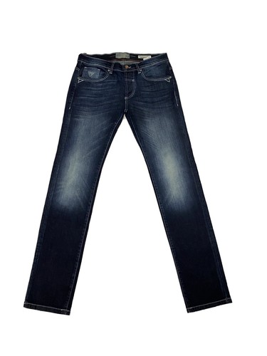 FIFTY FOUR Denim Jeans Taglia 32 stretch sbiaditi Look Bottone Skinny Fit |  eBay