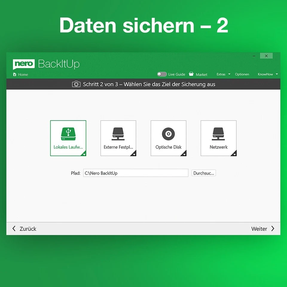 Nero BackItUp 2024 - System Backup - Lizenz für 1 PC - PC Download Version - Bild 4 von 4