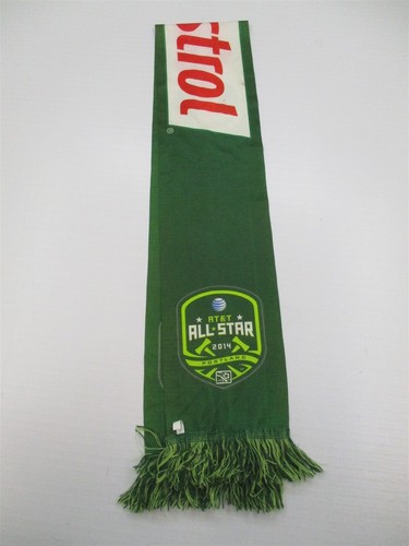 MLS Scarf Men's One Size Portland All Star Timbers Soccer Tassel Rectangle  - Picture 5 of 10