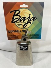 Sound Percussion Labs Baja Percussion Hammered Chrome Cowbell 4.5 in.
