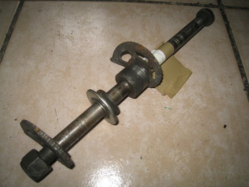 DR 750 S SR41B Steck achse Kettenspanner Hinten Buchse Hinterrad axle rear wheel
