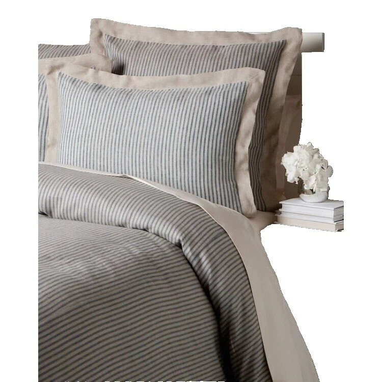 Linen Stripes Queen Duvet Covers & Bedding Sets