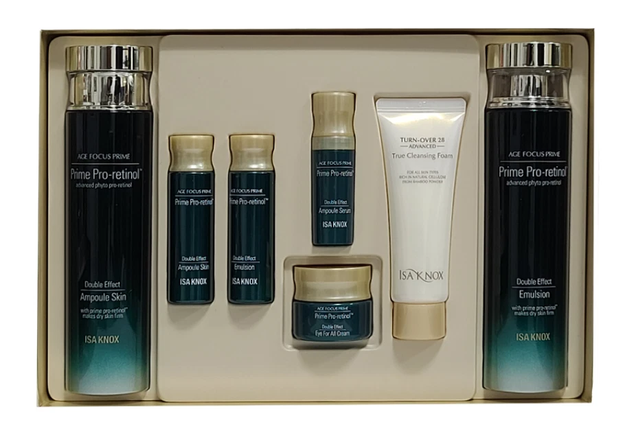 Isa Knox Age Focus Prime Doble Efecto Tóner Emulsión Set Corea Cosméticos Foto 2 de 2