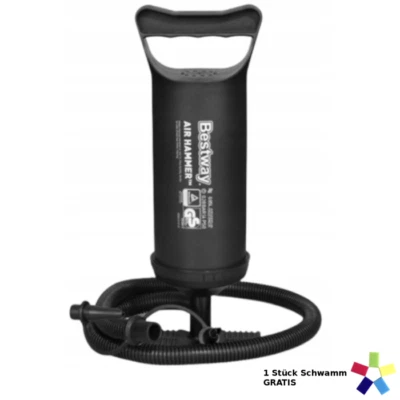 Bestway Kolben Handpumpe für Pool Matratzen Schwimmreifen Luftpumpe Air Pumpe