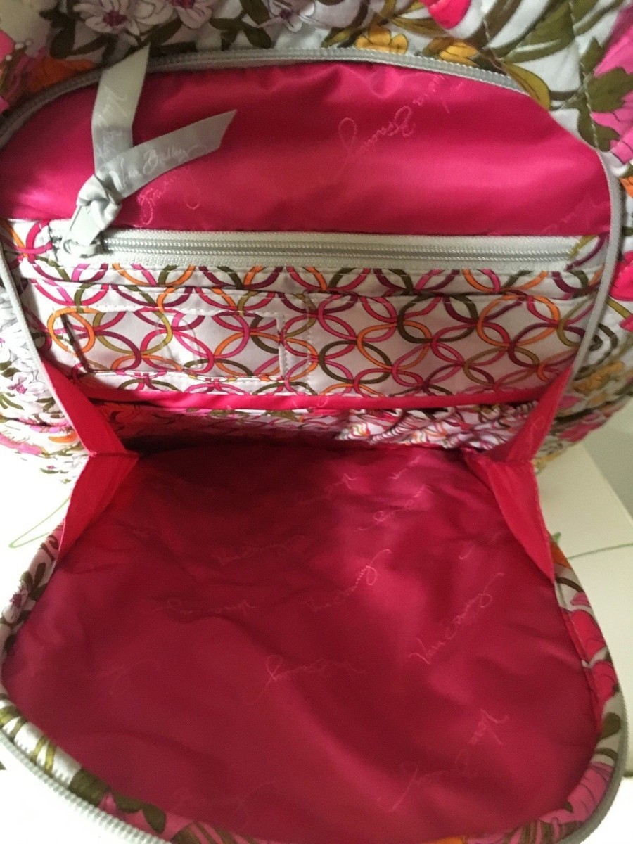 VERA BRADLEY LAPTOP BACKPACK TEA GARDEN - NWT | eBay display picture 3