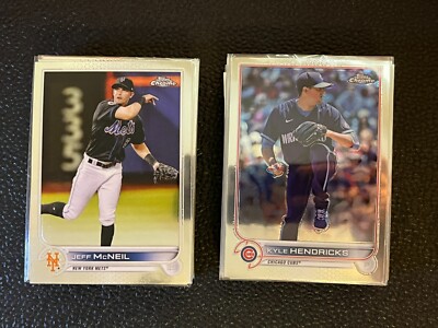 2022 Topps Chrome Base BUY 5 GET 10 FREE Complete Your Set You Pick