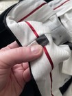 Mens Black Pinstripe 3 Button Suit Jacket and Pants 46 Claudio Morelli — photo 5