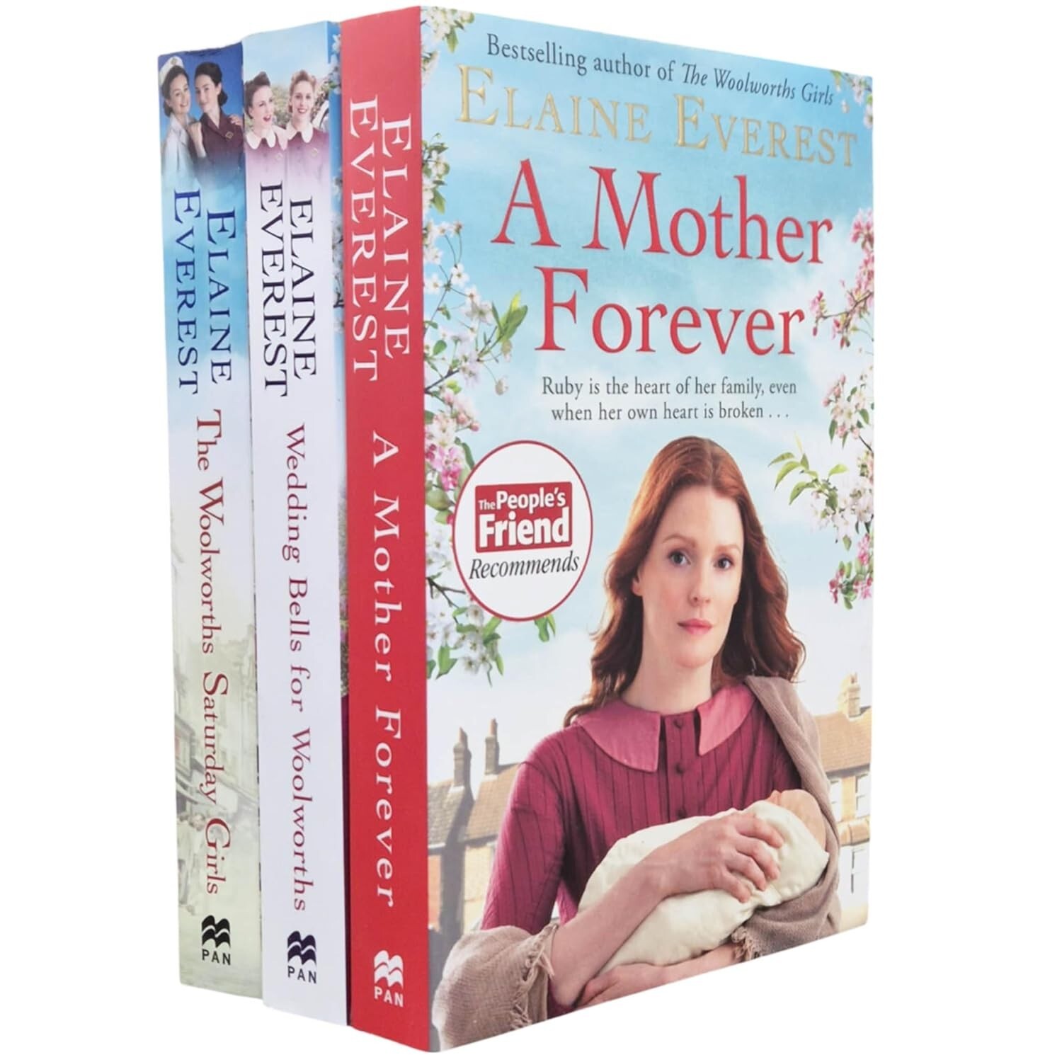 Woolworths Series Collection 3 Books Set by Elaine Everest (Vol. 5-7) Mother For