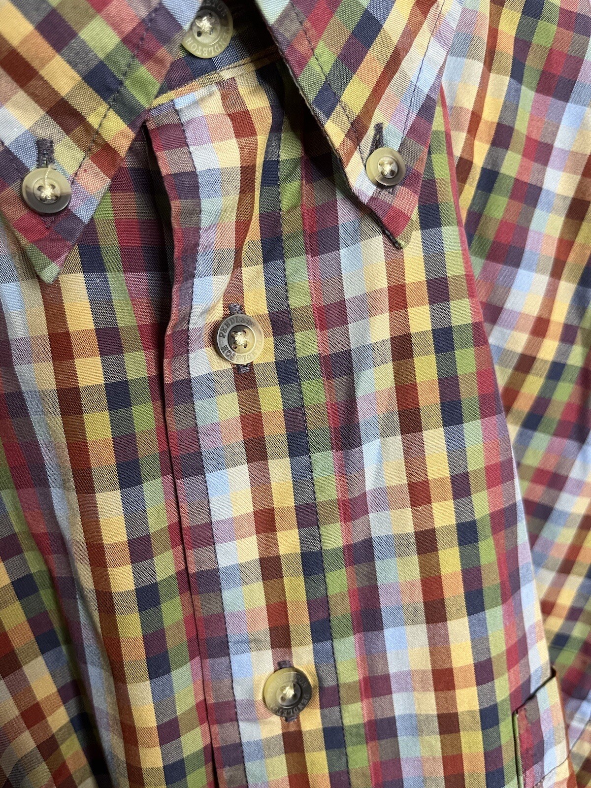 Pendleton Multicolor Plaid Collared Button Down L… - image 4