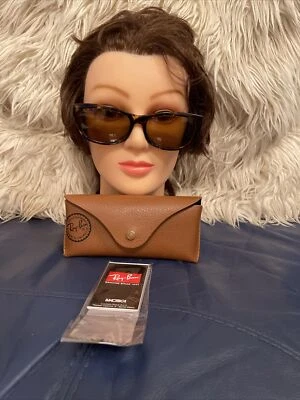 RAY BAN B&L U.S.A W1438 WWAS TORTOISE B15 INNERVIEW WAYFARER 80s SUNGLASSES
