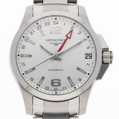 LONGINES L3.687.4 Conquest Silver Dial Automatic Stainless Steel Men s
