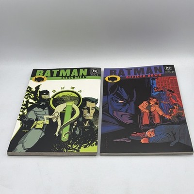 Batman New Gotham #1 & #2 Evolution DC Comics 1st Printings TPB 2001 Greg Rucka