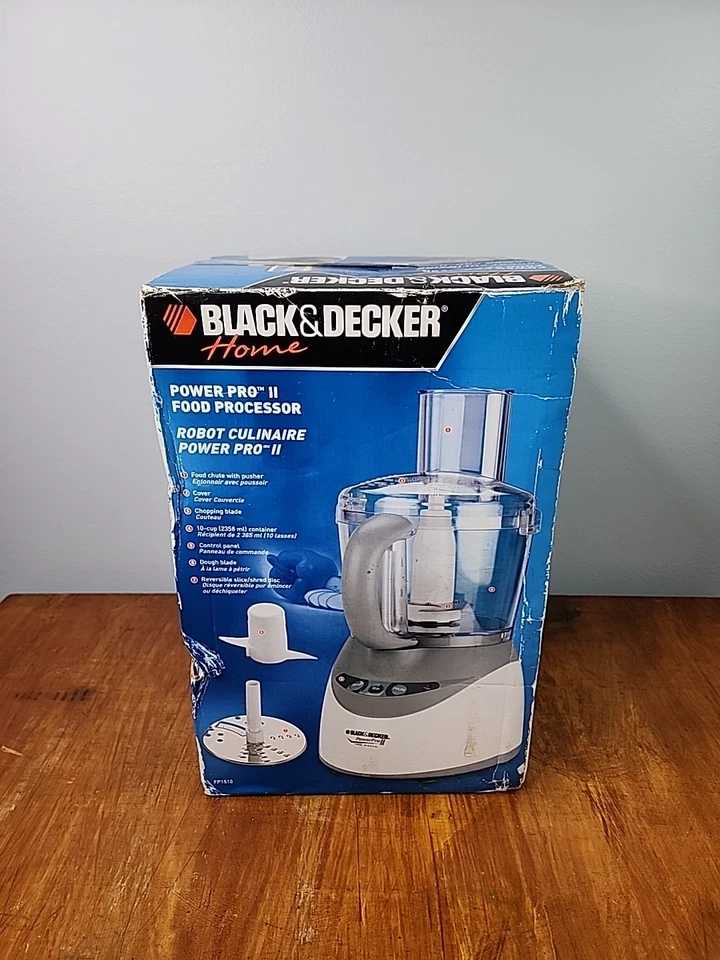 Black & Decker Power Pro II 10 Cup Food Processor FP1510 Open Box New - Image 3 of 4