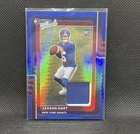 New Listing2025 Panini Donruss Optic - Donruss Threads Jaxson Dart Blue Hyper Prizm