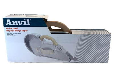 #ad Anvil 8 3 4 in Quick Load Aluminum Drywall Taper Banjo W Wooden Handle DTBA HD $49.99