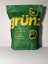 Gruns Comprehensive Nutrition Superfoods Greens Gummies, 28 Packs