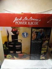 NEW JACK LA LANNE'S POWER JUICER - ORIGINAL / BLACK AS SEEN ON TV NEW IN BOX