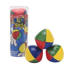 Schylling Classic Juggling Balls - Colorful Vinyl 1 EA, Multicolored