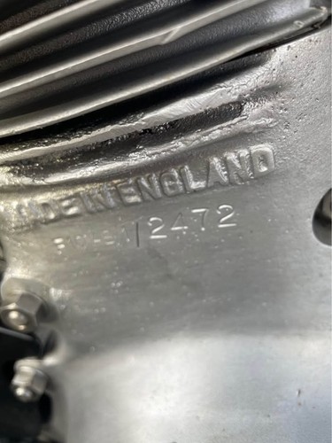 Motorcycle Vincent series C 1000 rapide 1950 54 image