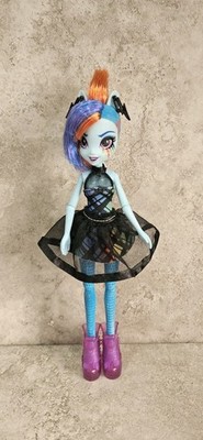 My Little Pony Equestria Girls Rockin Hairstyle Rainbow Dash Puppe ohne Zubehör