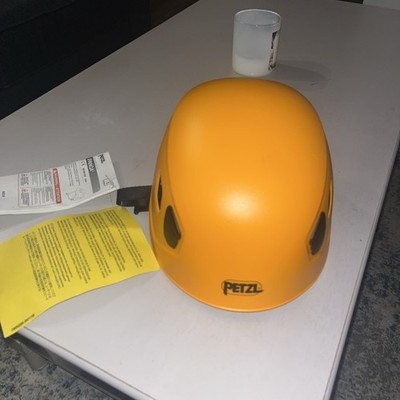NEW W TAGS Petzl Panga Helmet, Orange, Adjustable 48-61cm 19-24 inch