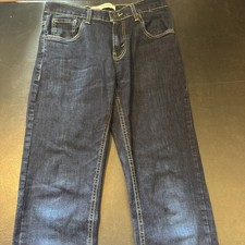 Levi's 511 Performance Slim Straight Medium Wash Womens Blue Jeans Sz 16