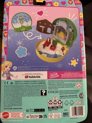 New Polly Pocket Elf Holiday Compact Set Buddy The Elf Movie Christmas Playset