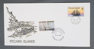 MayfairStamps Pitcairn Islands 1989 Green Peace World Park Antarctica Label Cove