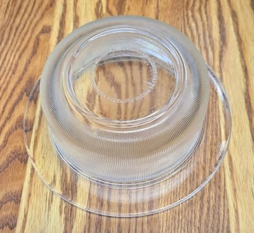 Vtg Heller Chef's Choice Bakeware L&M Vignelli Glass Glasbake Jeanette 1 Qt Lid