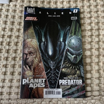 Alien Predator & Planet of the Apes 1 Free Comic Book Day 2026 FCBD AVP New