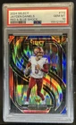 2024 Select Jayden Daniels Premier RC Red and Blue Prizm Shock #112 PSA 10