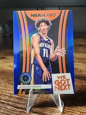 2019-20 Panini NBA Hoops Premium Stock - We Got Next Jaxson Hayes #13 Holo (RC)